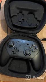 img 7 attached to Sisma Switch Controller Case: Compatible With Nintendo Switch Pro, Travel Safekeeping Holder Protective Cover Storage Carrying Bag