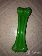 img 1 attached to Unbreakable Oneisall Dog Chew Toy For Aggressive Puppy Chewers review by Mike Zeigler