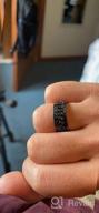 img 1 attached to 🔨 Stainless Steel Norse Viking Spinning Rings - Customizable Fidget Band Ring for Men and Women, Ideal for Anxiety Relief - FaithHeart review by Chris Meers