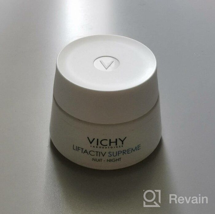 img 1 attached to 🌛 Vichy LiftActiv Supreme Night Cream: Firming & Brightening Anti-Aging Face Cream with Vitamin C & Rhamnose for Sensitive Skin review by Agata Kulesza ᠌