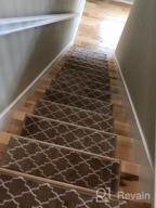 img 1 attached to Upgrade Your Stair Safety With SUSSEXHOME Polypropylene Carpet Strips - Easy To Install Runner Rugs W/ Double Adhesive Tape - Set Of 7 Decorative Mats In Brown review by Gary Revils