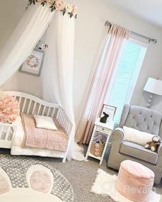 img 5 attached to Добавьте уюта и комфорта в свой дом с помощью мягкого искусственного коврика AOGU - идеально подходит для гостиной, спальни или дивана!