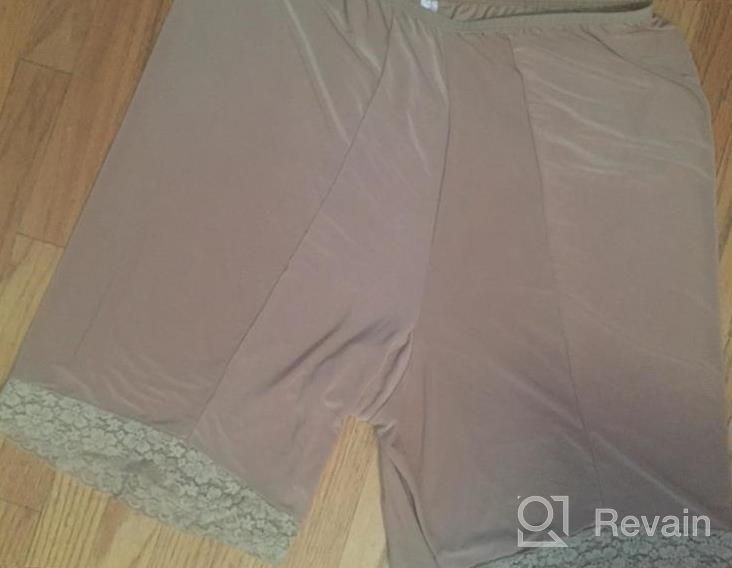 img 1 attached to Undersummers Womens Slip Shorts Prevent Thigh Chafing Stay-Put Full Coverage (Small - Plus 5X) review by Ryan Marx