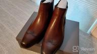 img 1 attached to FRASOICUS Mens Chelsea Boots Mens Leather Dress Boots review by John Reese