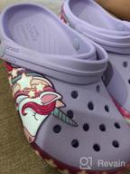 img 1 attached to Lavender Unicorn Crocs: Stylish Unisex Shoes for Toddlers - Clogs & Mules review by Greg Harris