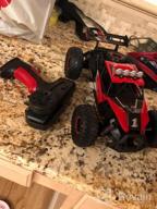 img 1 attached to 2.4GHz RC Drift Race Car For Boys Girls - SGILE Remote Control Toy, 1:16 Scale Fast Crawler Truck With 2 Batteries For 50 Mins Play! review by Curtis Sherman