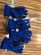 img 1 attached to 🧤 Warm & Waterproof Winter Gloves: Fleece Boys' Accessories for Cold Weather Protection review by Deonte Bates