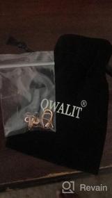 img 6 attached to Non-Pierced Septum Nose Rings: QWALIT Fake Jewelry Hoop Clip On Faux Piercing For Women & Men