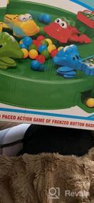 img 5 attached to Hungry Frogs Board Game For Kids Ages 3 And Up - Quick Reflexes Pre-School Game For 2 To 3 Players