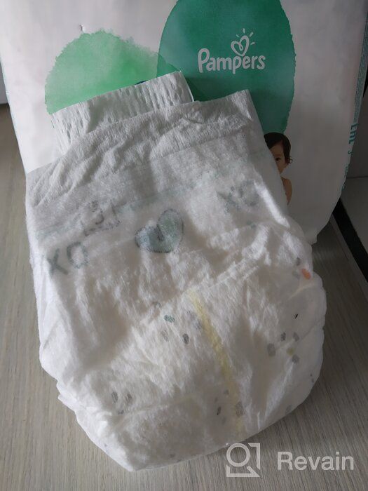 img 1 attached to Pampers Pure Protection Disposable Baby Diapers Size 3, Mega Pack - 27 Count, Hypoallergenic and Unscented (Old Version) review by Ada Jankowska ᠌