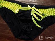 img 1 attached to Sandbank Men'S Breathable Mesh Thong Swimwear With Drawstring - Perfect For Sports And Beach Activities review by Bryan Aleman