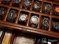img 1 attached to Organize Your Timepieces In Style With Rothwell'S Luxury Leather Watch Box review by Tim Rios