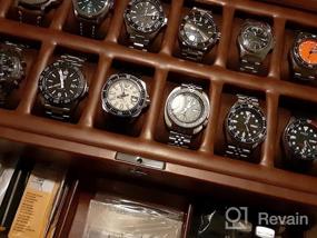 img 5 attached to Organize Your Timepieces In Style With Rothwell'S Luxury Leather Watch Box