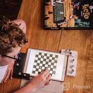 img 1 attached to Tacto Chess: The Ultimate Interactive Chess Set For Kids And Beginners - PlayShifu'S Kit And App With 4 Modes! review by Ethan Carpenter