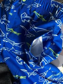 img 5 attached to 🩳 Rokka Rolla Boys' Swimwear: Drawstring Trunks with Printed Design