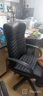 img 2 attached to 🪑 Black Faux Leather Executive Office Chair: Bureaucrat KB-10LITE review by Czesawa Wodarczyk ᠌