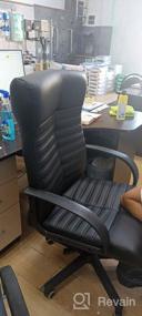 img 11 attached to 🪑 Black Faux Leather Executive Office Chair: Bureaucrat KB-10LITE