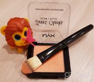 img 2 attached to NYX professional makeup Pressed Blush Sweet Cheeks Creamy Powder Matte, 11 Silence Is Golden review by Agata Koacz ᠌