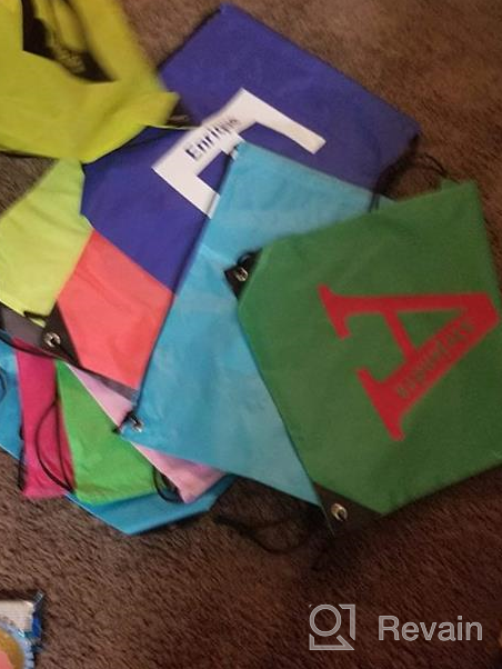 img 1 attached to Get Organized With GoodtoU Drawstring Bags! A Bulk Set Of 40 Durable Nylon String Bags In 20 Eye-Catching Colors For Gym, Kids, And More! review by Donald Phi