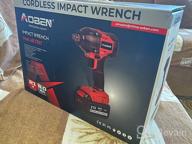 img 1 attached to Powerful AOBEN Cordless Impact Wrench With High Torque And Li-Ion Battery Set review by Shah Moser