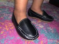 img 1 attached to 👟 LONSOEN Toddler Synthetic Boat Dress Sneakers Boys' Shoes and Loafers: Stylish and Comfortable Footwear for Little Boys! review by Dany Meadows