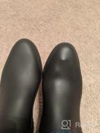 img 1 attached to Stylish Waterproof Ankle Rain Shoes For Women - Babaka Chelsea Boots review by Michael Foster