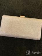картинка 1 прикреплена к отзыву Shop Vintage Glamor With The Women'S Silver Envelope Clutch For Weddings, Parties, And Cocktails от John Frazier