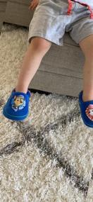 img 5 attached to Adorable Patrol Chase Marshall Toddler Boys' Slippers: Comfy & Cute Shoes