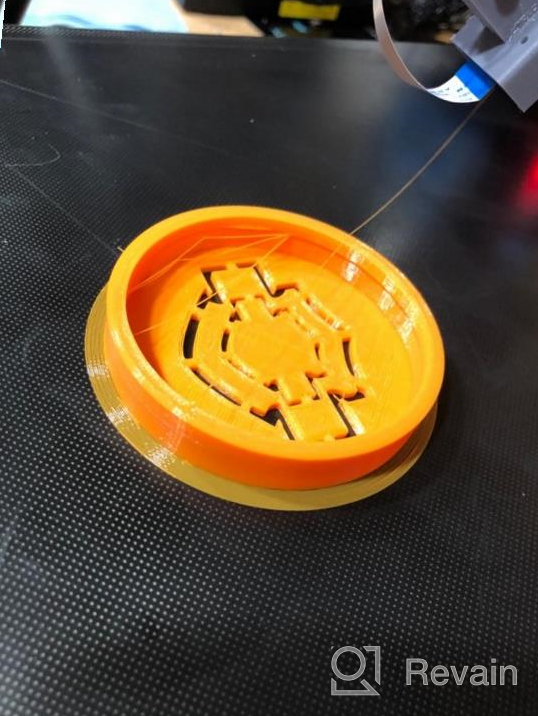 img 1 attached to HATCHBOX Purple TPU 3D Printer Filament - High Quality 1Kg Spool With +/- 0.03Mm Dimensional Accuracy And Shore 95A Hardness In 1.75Mm Diameter review by Quinton Dawon