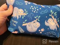 img 1 attached to Blue Sloth 52032 LOOMILOO Cosmetic Bag: Roomy, Water Resistant Makeup & Toiletry Organizer For Women - Cute Gifts! review by Jignesh Shaffer