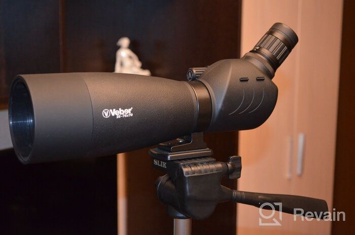 img 1 attached to 🔭 Veber Black 25-75x70 Spotting Scope review by Minju Gim ᠌