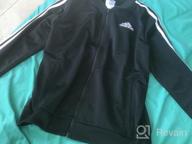 img 1 attached to 🏻 High-performance Adidas Girls Tricot Bomber Jacket: Empowering Active Girls' Clothing review by Matt Davis