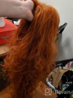 img 1 attached to Angelaicos Women'S Fluffy Wavy Halloween Merida Wig - Perfect For Party Costumes! review by Sam Lee