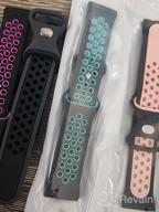 img 1 attached to Maledan Advanced Waterproof Dressy Sport Band For Fitbit Versa 3 And Sense Smart Watches - Perfect Replacement For Women And Men review by Justin Heynoski