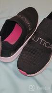 img 1 attached to 👟 Stylish Nautica Fashion Sneaker Running Youth Black Boys' Shoes: Durable and Trendy Footwear review by Luis Estrella