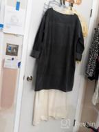 img 1 attached to Women'S Oversize Tunic Dress Corduroy Long Sleeve Tops W/ Pockets By Minibee review by Chad Jeffries