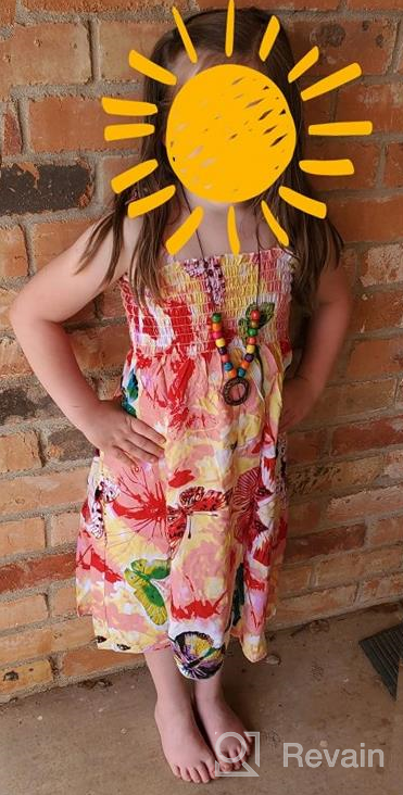 img 1 attached to Summer Floral Midi Dress for Girls and Women, Sizes 18M - XL review by Jonathan Cartwright