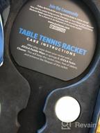 img 1 attached to Competition-Level Ping Pong Set: JOOLA Blizzard & Blackout Rackets, 5 Balls & Storage Box - Indoor/Outdoor Use! review by Corey Katchem