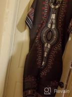 img 1 attached to Ladies Dashiki Flow Robe Dress - RaanPahMuang Casual Outer Cloak Part Bold review by Monique Ahn