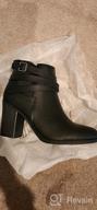 img 1 attached to Chunky Heel Ankle Booties For Women - TOETOS Chicago review by Scott Clark