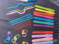 img 1 attached to Get Hooked On Magic: 12Pc Mermaid Crochet Hook Set With Clay Handles & Organizer review by Derrek Fields