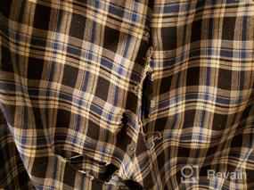 img 6 attached to Men's Cotton Flannel Pajama Set - Classic Sleepwear for Lounging and Sleeping
