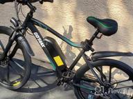 img 1 attached to 🚲 Gotrax Electric Bike 26" - Powerful 350W Motor, 20MPH Speed, 50 Mile Range - Shimano 21-Speed Commuter Electric BMX Bicycle for Travel and E-Bike Enthusiasts review by Paul Mac