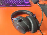 img 1 attached to HyperX Cloud Alpha S - The Ultimate PC Gaming Headset with 🎧 7.1 Surround Sound, Adjustable Bass, Dual Chamber Drivers, and Memory Foam in Blue. review by Minoru Koshida ᠌