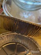 img 1 attached to Large Disposable Aluminum Pie Pan #2411 (10) By KitchenDance 11 review by Adam Noorzay
