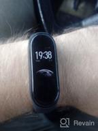 img 1 attached to Smart Xiaomi Mi Smart Band Bracelet 4 NFC RU, black review by Amit Amit ᠌