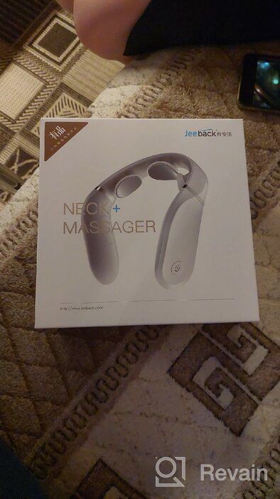 img 3 attached to Electric neck massager Xiaomi Jeeback Neck Massager G2, white review by Dagmara Gob ᠌