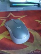 img 1 attached to Get swift with Logitech's M185 Wireless Mouse in Grey! review by Kim Eunu ᠌