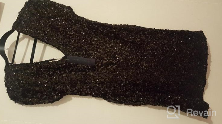 img 1 attached to Sparkle On The Dance Floor With Anna-Kaci'S Short Sleeve Sequin Bodycon Dress For Women review by Ashley Martinez