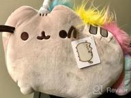 img 1 attached to Pusheen Pusheenicorn Plush Unicorn Cat Stuffed Animal - 13 Inches, Rainbow Design, Premium Quality review by Shaneequah Craig